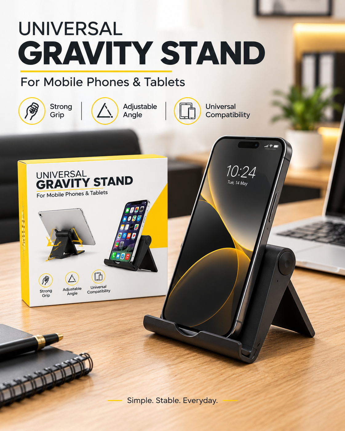 Universal Gravity Stand